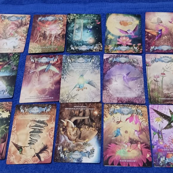 Hummingbird Wisdom Oracle Cards- - Picture 10 of 12